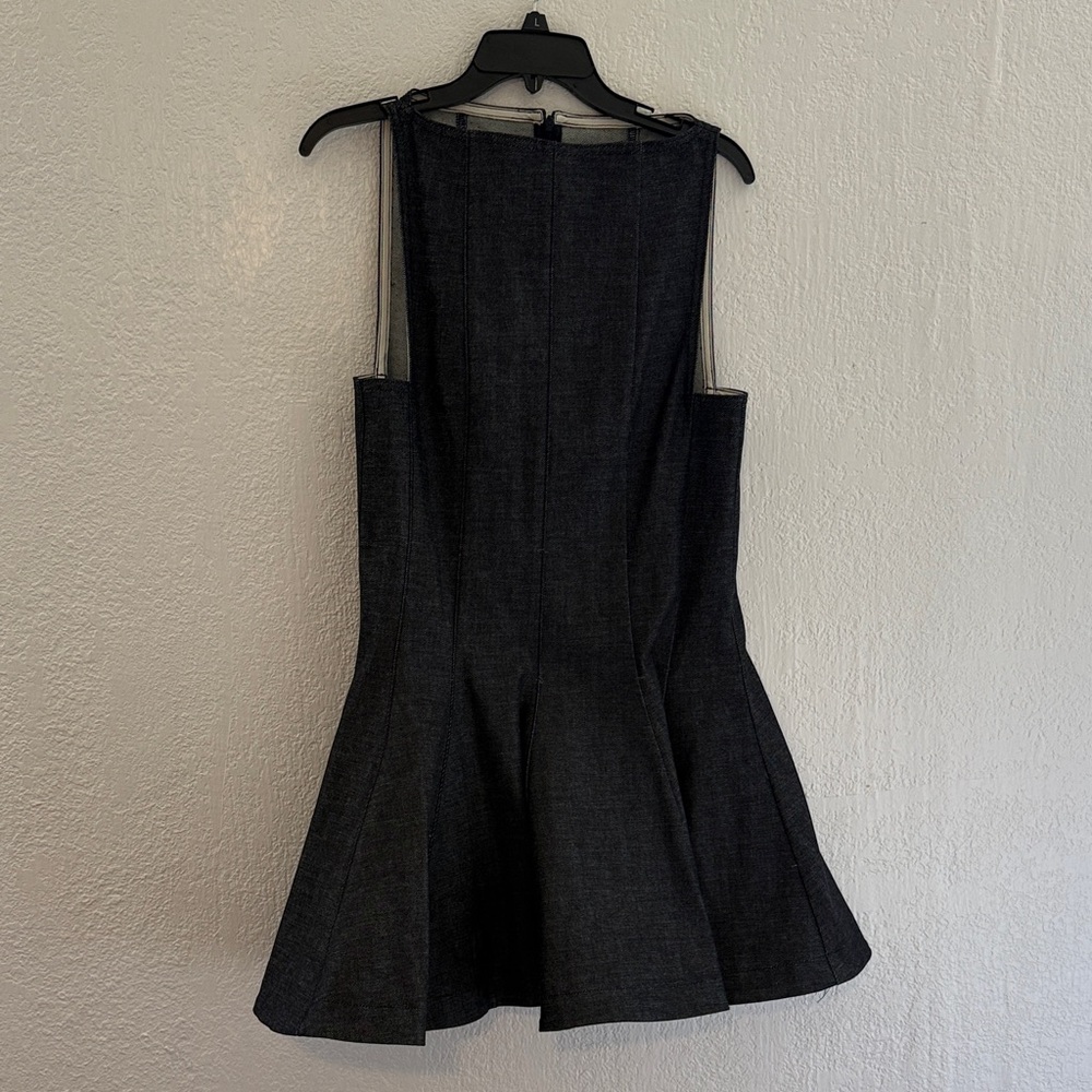 KHAITE Mags Denim Dress - Picture 2 of 7